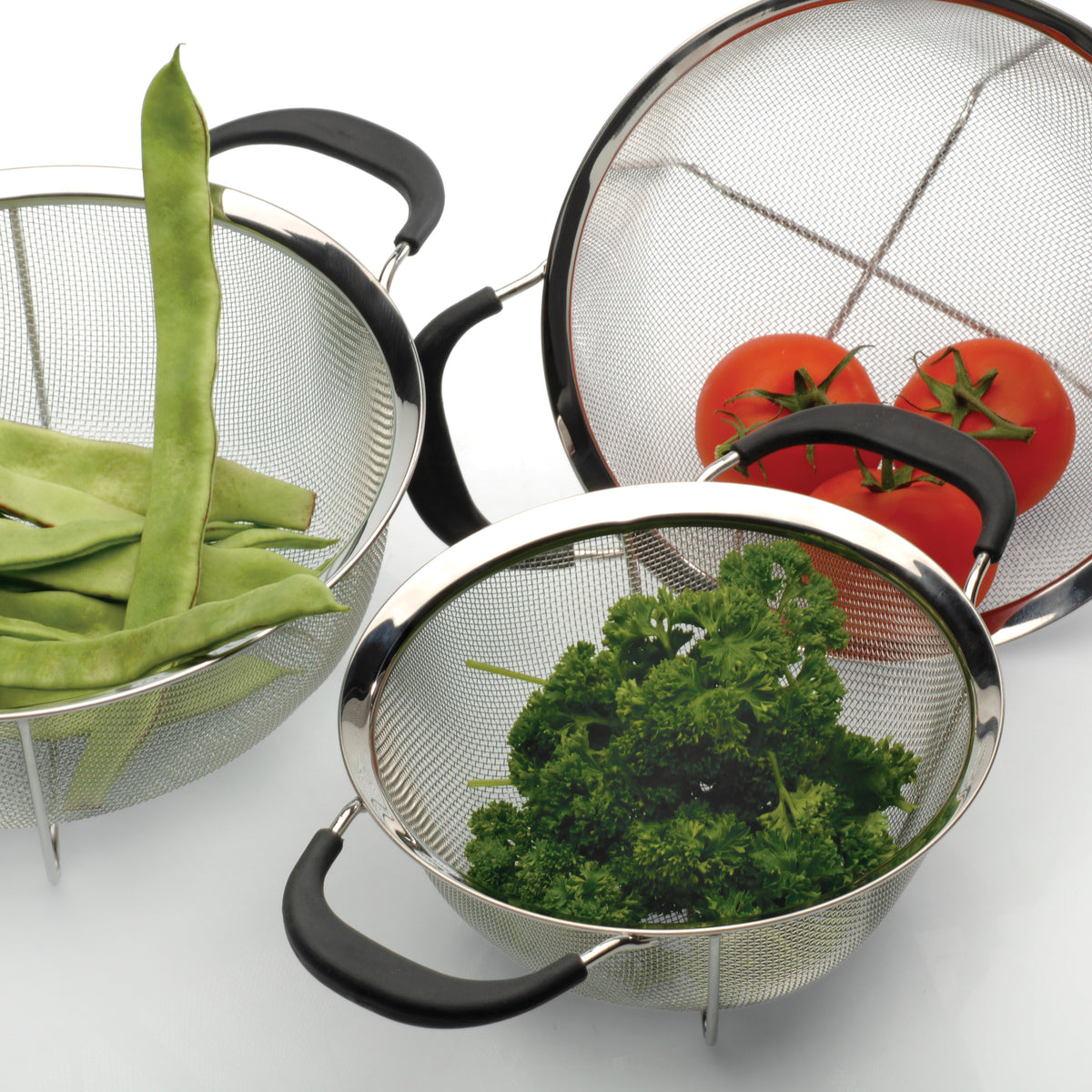 Essentials Stainless Steel Mesh Colander 19 cm – 2