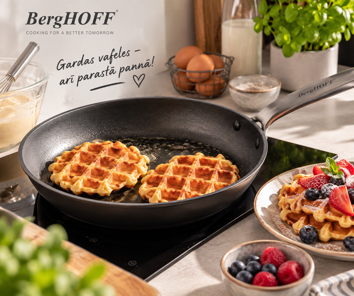 Vaflinė keptuvė ar įprasta keptuvė – ar vafliams tikrai reikia specialaus indo?