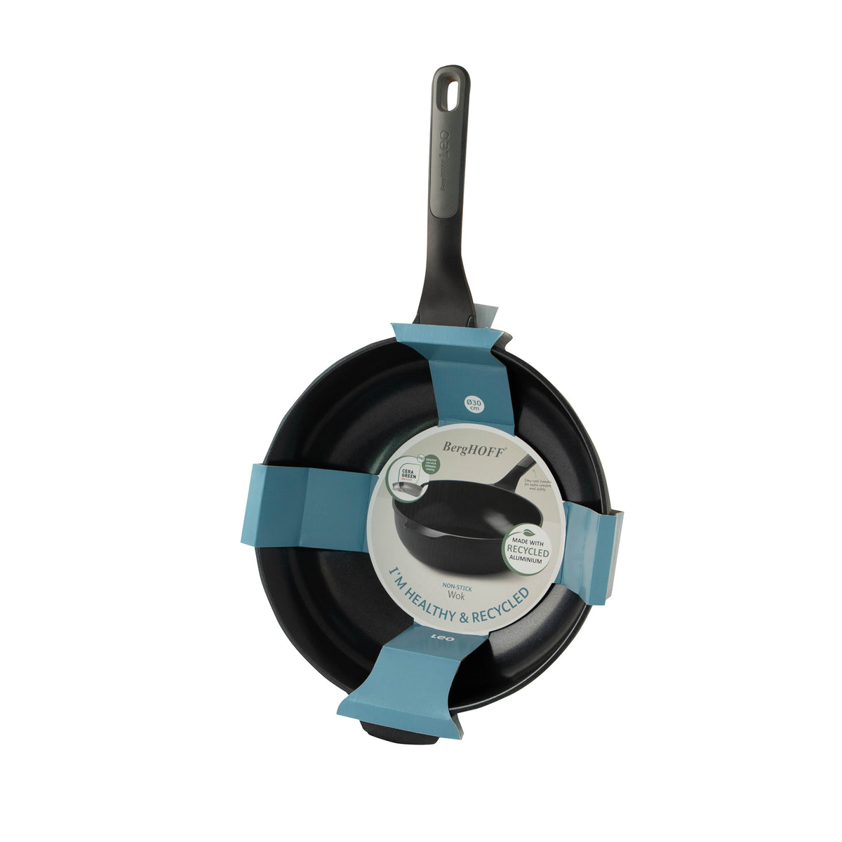 Stone+ tarttumaton wokki 30 cm – 4