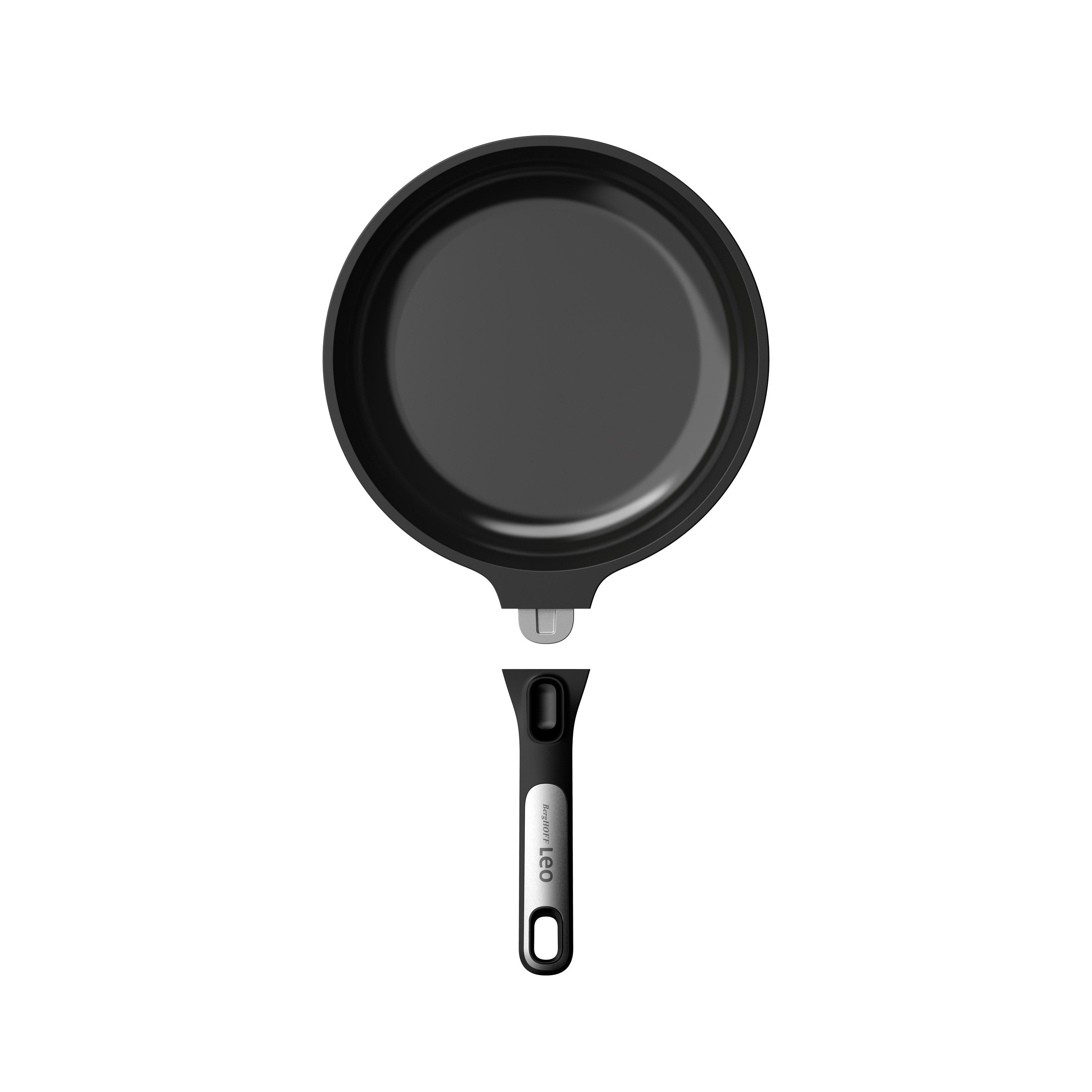BergHOFF 24cm Frying Pan - Phantom Series with Ceramic Non-Stick & Detachable Oven-Safe Handle