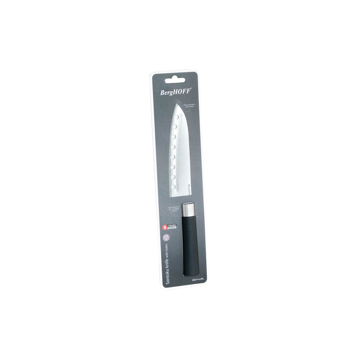 Codon reikäteräinen santoku-veitsi 17 cm – 2