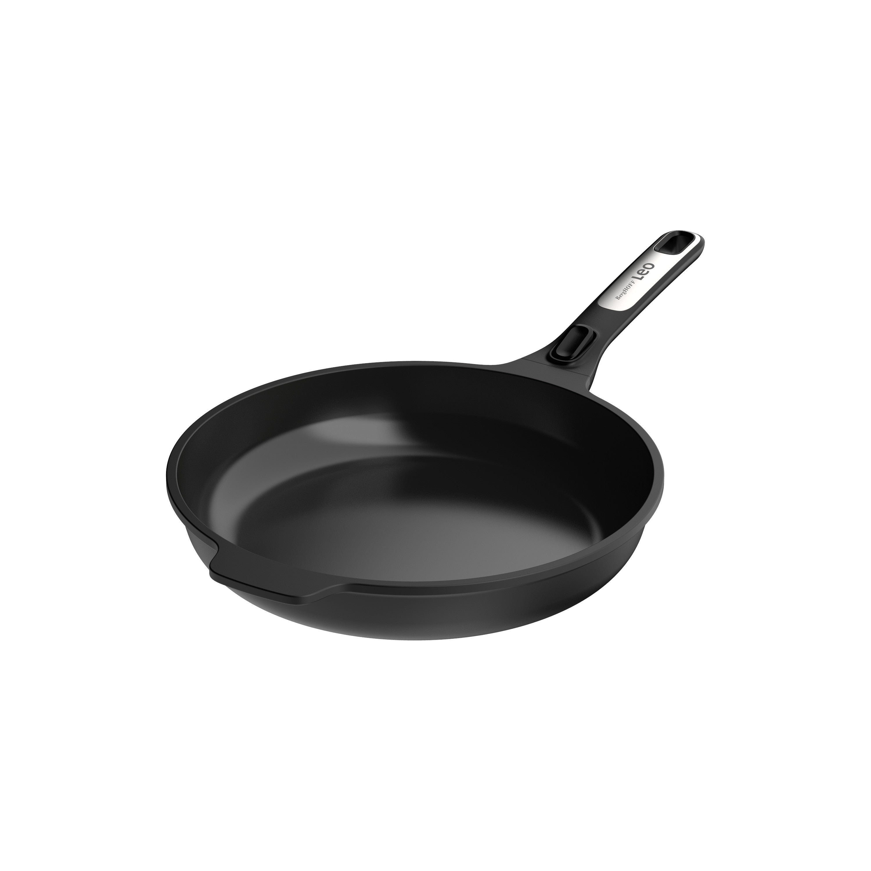 BergHOFF 28cm Frying Pan - Phantom Series Recycled Aluminium with Easy Food Release and Removable Handle