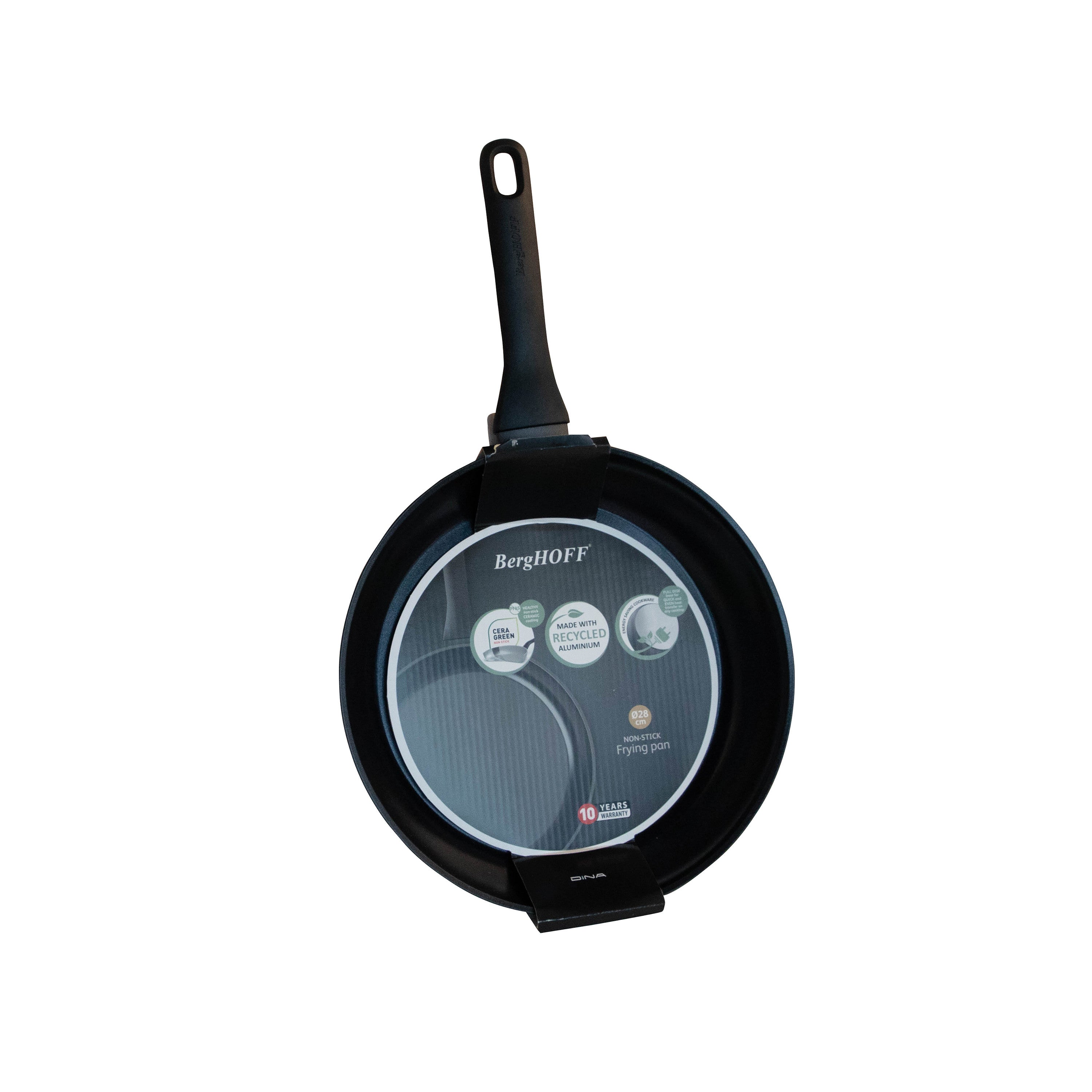 BergHOFF 28cm Frying Pan - Helix Series Non-Stick Aluminum with Oven-Safe Handle and Easy-Clean Coating