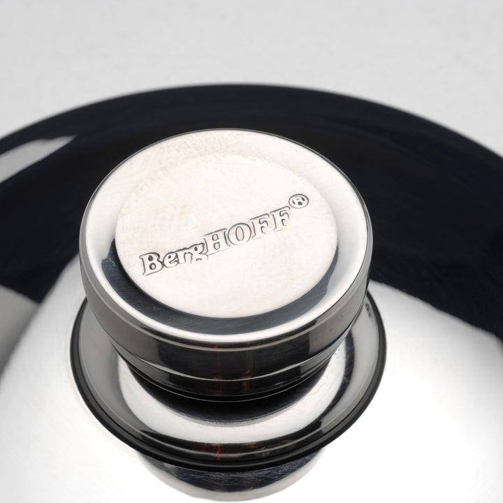 BergHOFF Stainless Steel Replacement Knob with Washer - Durable 18/10 Lid Handle with Mirror Finish