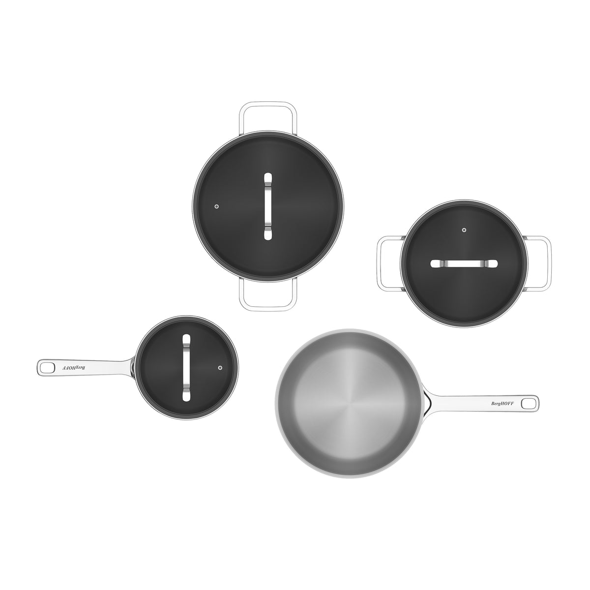 Helix 7-osainen ruostumaton kattilasarja – 2