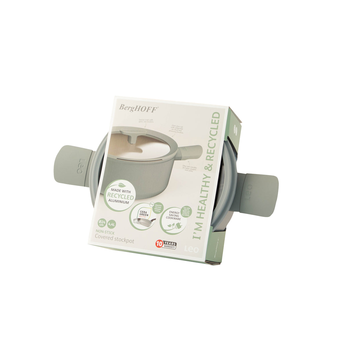 Balance tarttumaton kannellinen kattila 24 × 11,5 cm, Moonmist – 3