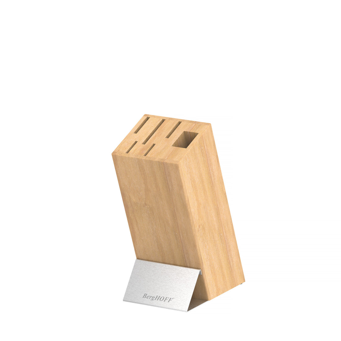 BergHOFF 7-Piece Knife Block Set - Pica Series with Bamboo Block and Hand-Sharpened Stainless Steel Blades