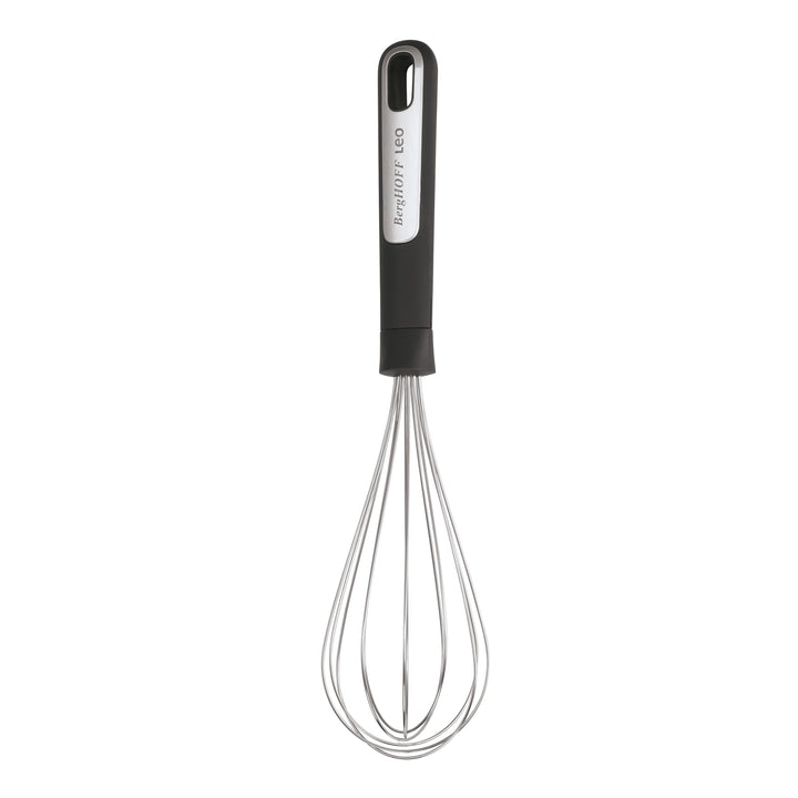 BergHOFF Whisk - Graphite Series with Silicone Edge and Recycled Handle for Non-Stick Safety