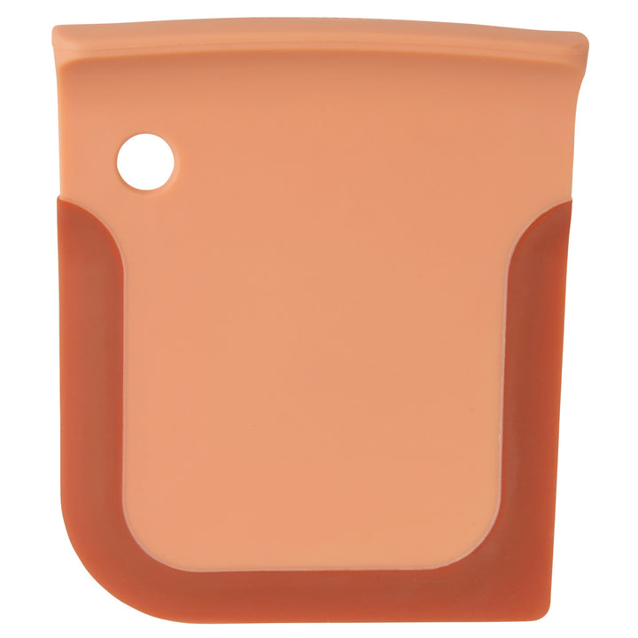 BergHOFF Leo Dough Scraper - Flexible Silicone with Curved and Straight Edges for Mixing, Cutting and Icing