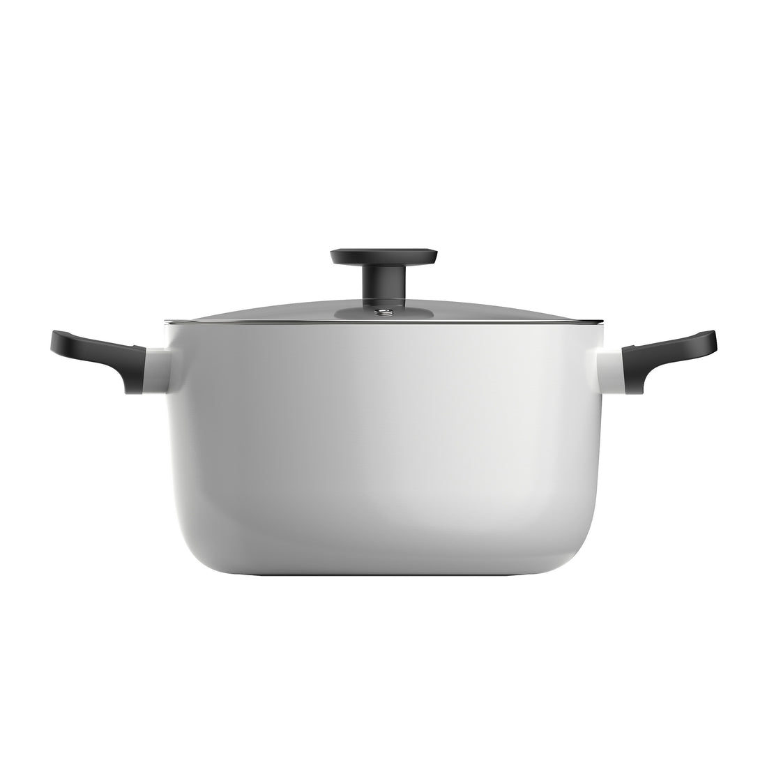 BergHOFF 24cm Stockpot - Glints Spirit Series with Glass Lid & Healthy Non-Stick Coating